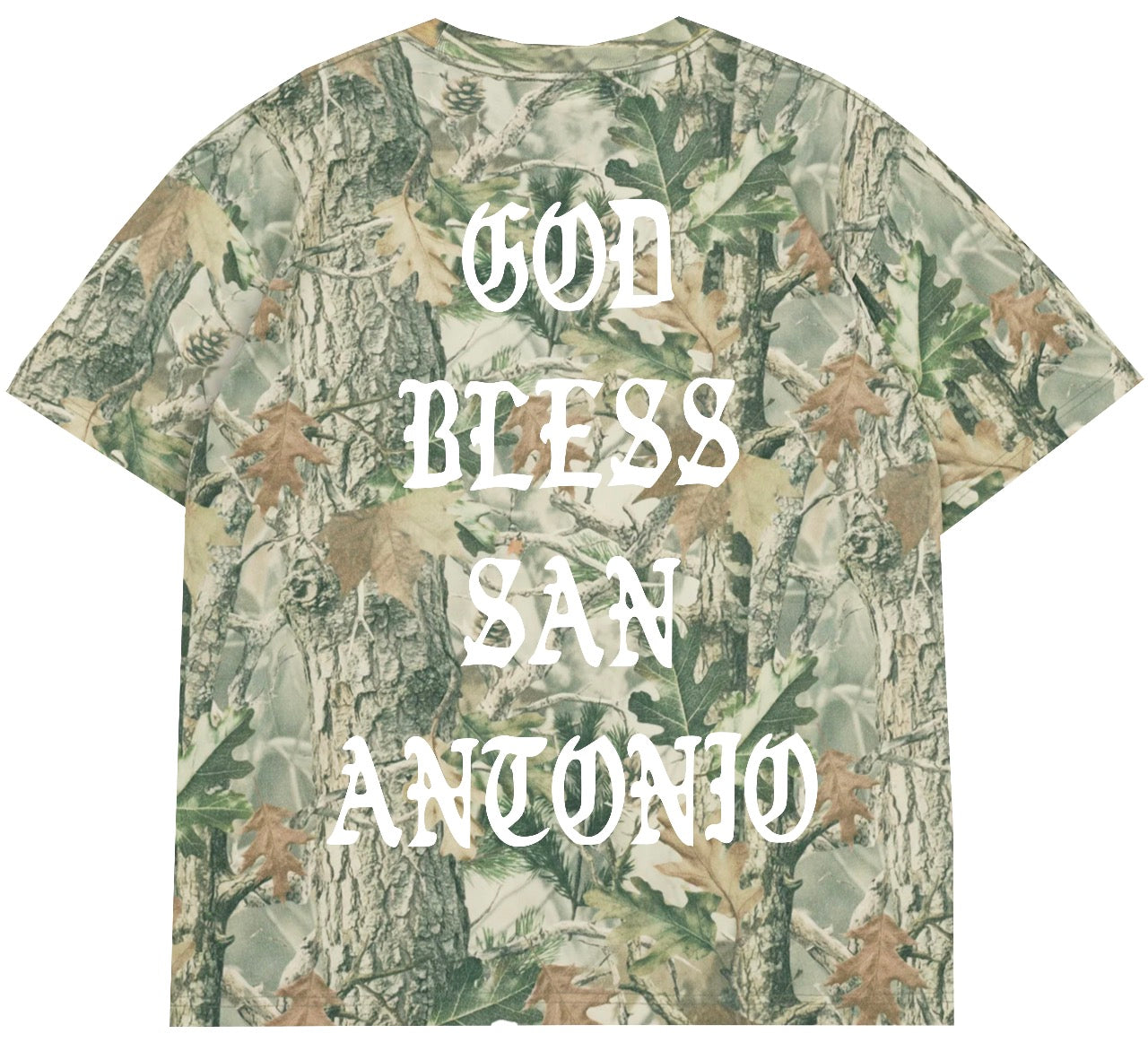 God Bless Texas Collection (Camo Shirt)