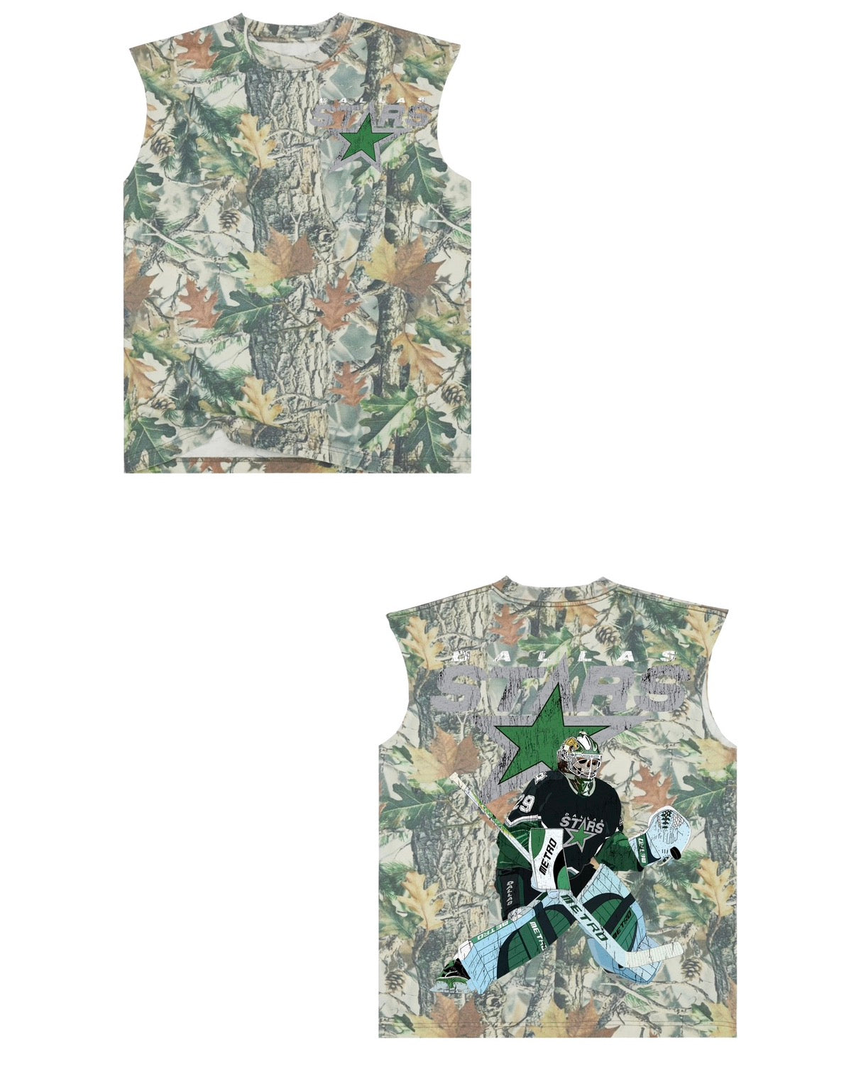 Sleeveless Camo
