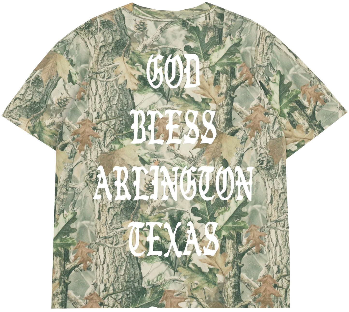 God Bless Texas Collection (Camo Shirt)