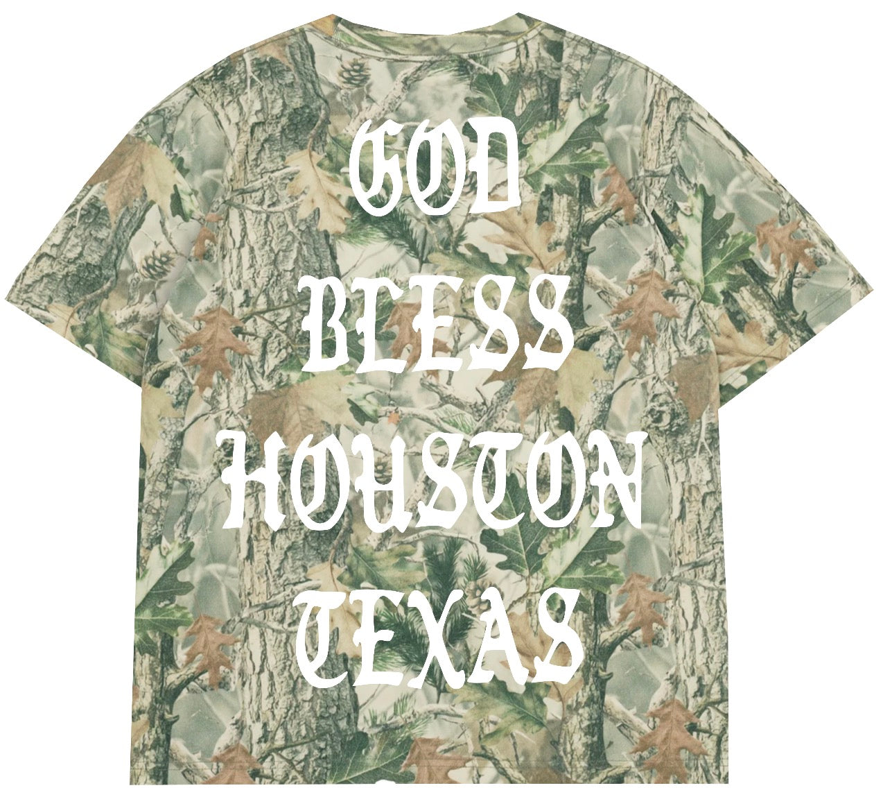 God Bless Texas Collection (Camo Shirt)