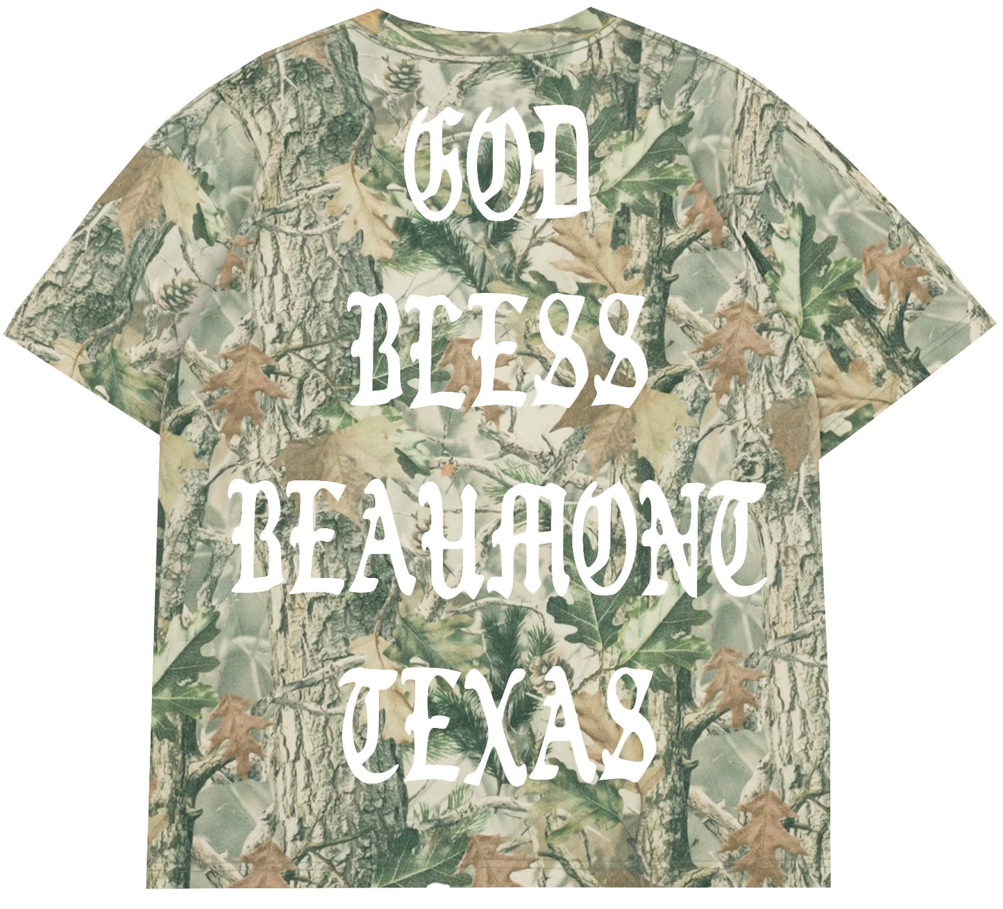 God Bless Texas Collection (Camo Shirt)