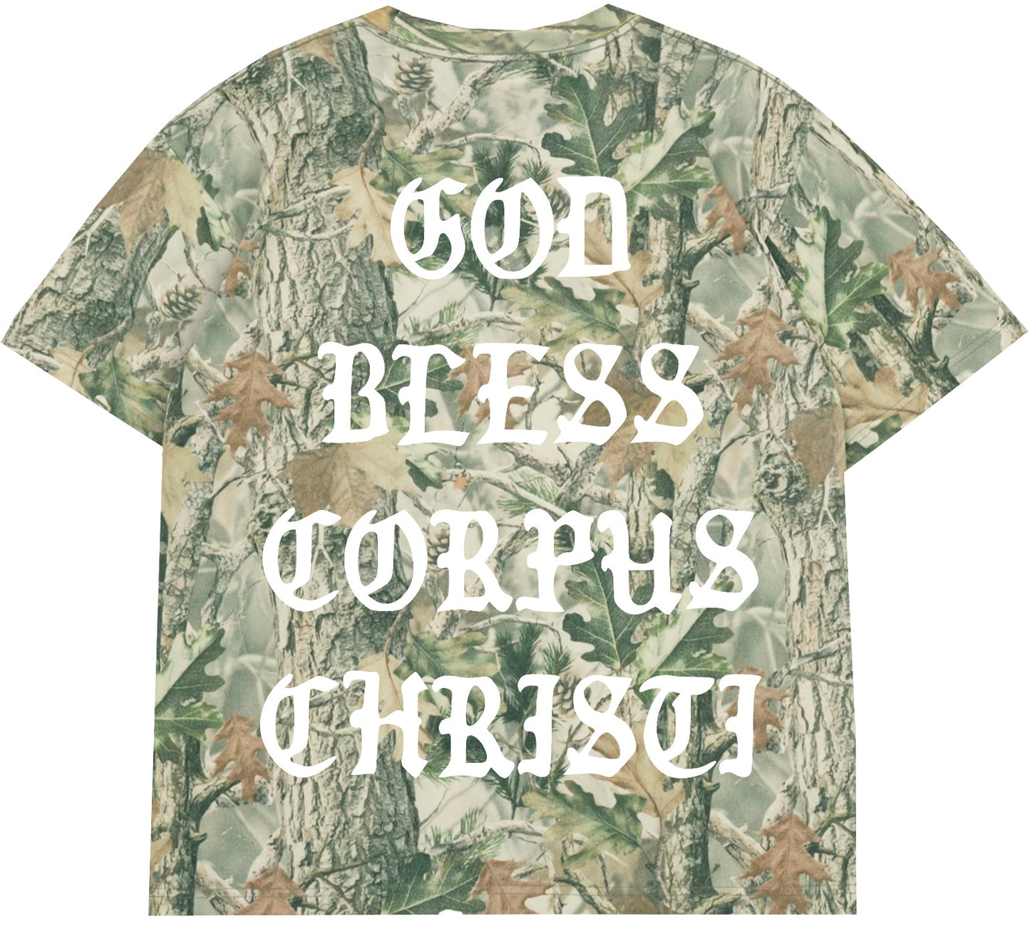 God Bless Texas Collection (Camo Shirt)