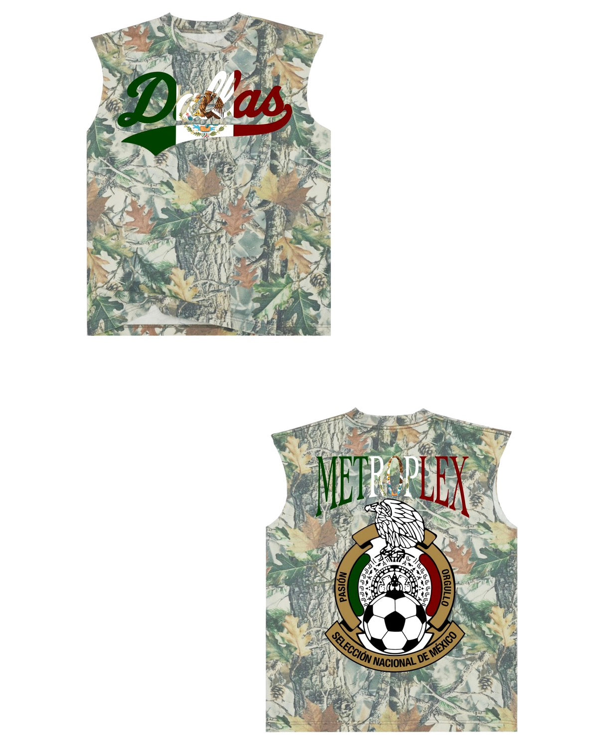 Sleeveless Camo