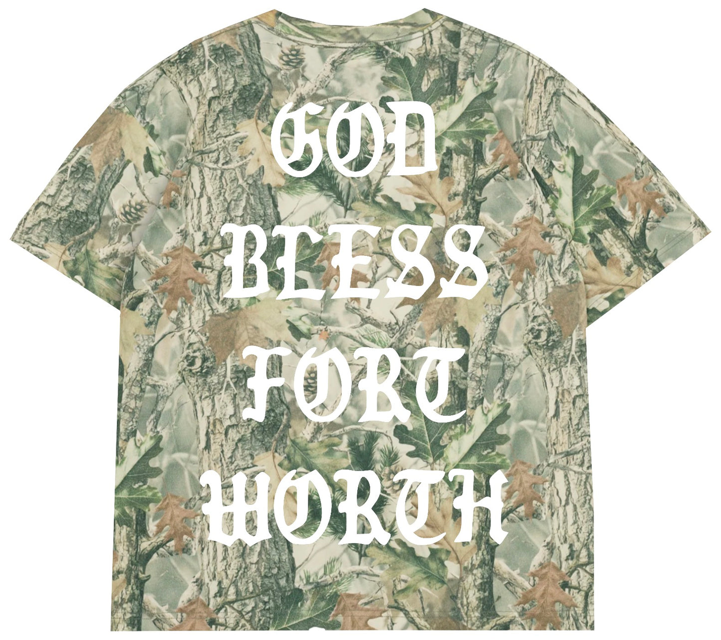 God Bless Texas Collection (Camo Shirt)