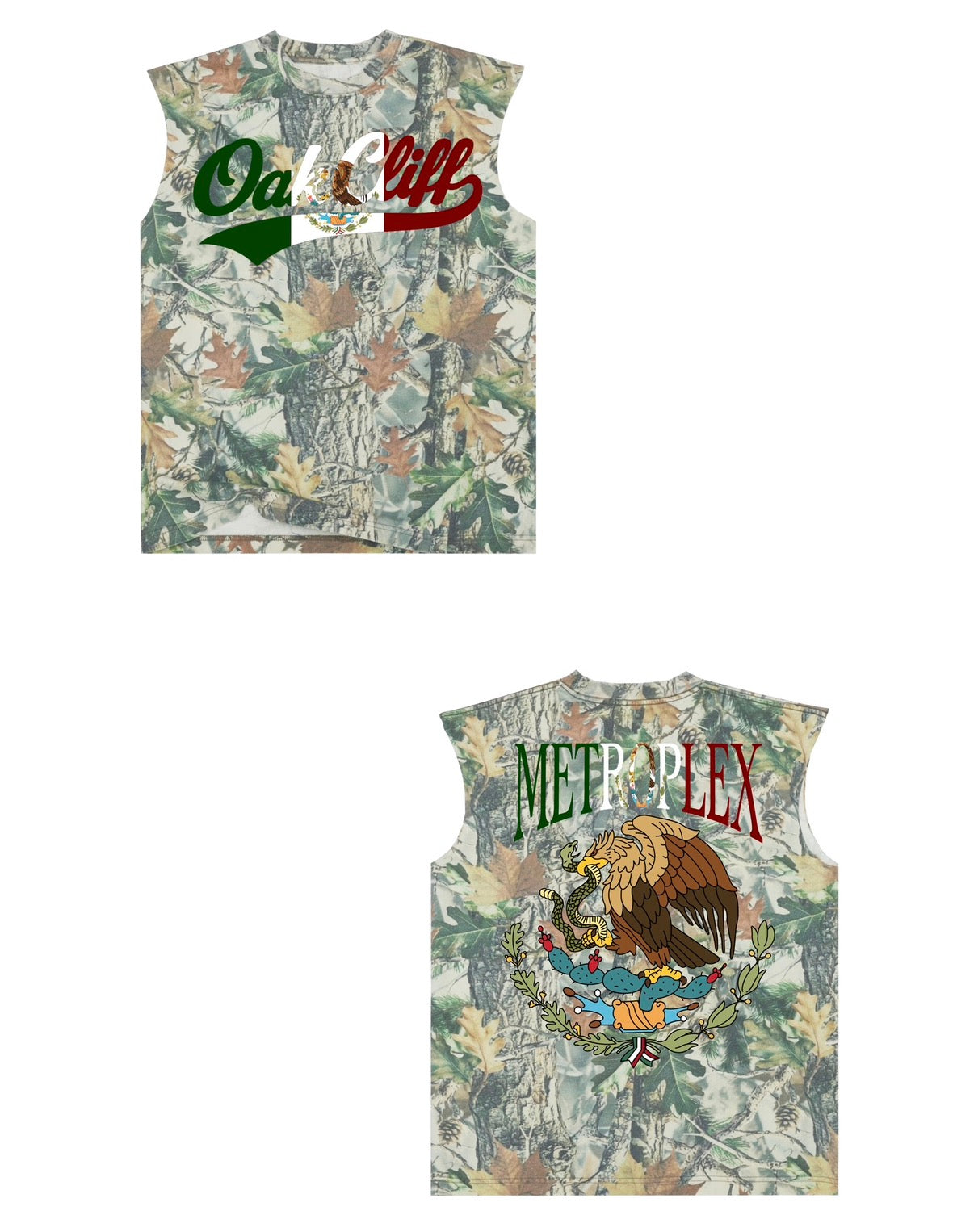 Sleeveless Camo